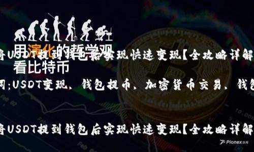 如何将USDT提到钱包后实现快速变现？全攻略详解

关键词：USDT变现, 钱包提币, 加密货币交易, 钱包安全


如何将USDT提到钱包后实现快速变现？全攻略详解